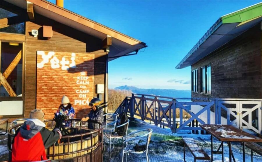 Mt. Fuji Skiing Experience- YETI Ski Resort & Onsen Day Trip - Konohana no Yu hot spring: the Fuji-facing reset