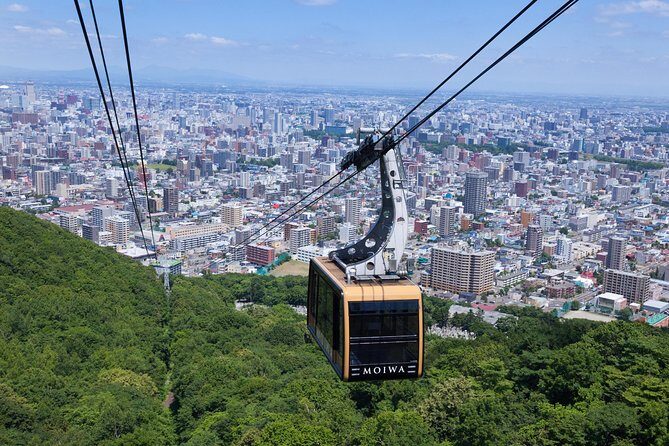 Mt. Moiwa Ropeway / Moriscar Ticket - Gondola design details that make the ride feel local