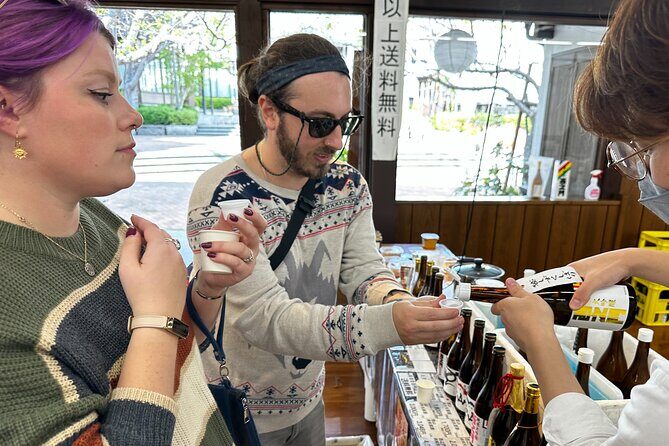 Nagano Sake Tasting Walking Tour - Nakamisedori sake tasting: the part you’ll remember later