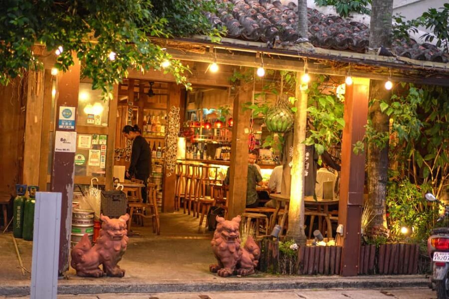 Naha Bar Hopping Tour in Okinawa - Stop 1 (45 Minutes): Toast With Okinawa Beer and the Habu-shu Question