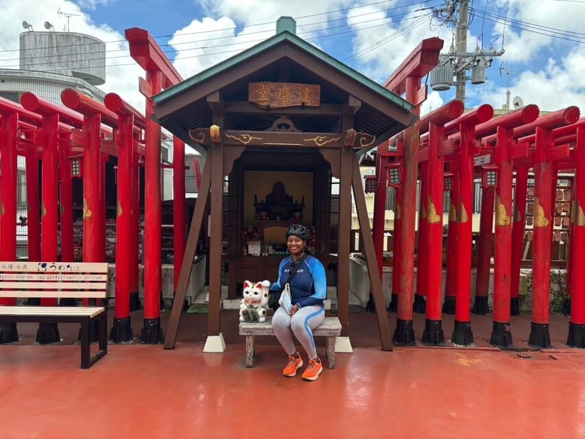 Naha: Guided E-Bike Tour of the 12 Zodiac Temples - Meeting point at ダイショウビル: quick start, easy logistics