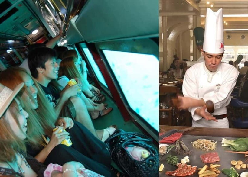Naha: "Orca" Spotting Glass Bottom Boat & Sam’s Famous Steak - What the Orca boat experience feels like (and what you should expect to see)