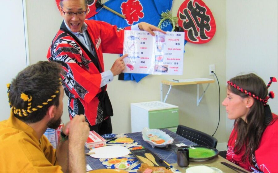 Nara: Cooking class, learning how to make authentic sushi - Time reality check: 90 minutes on paper, more in practice
