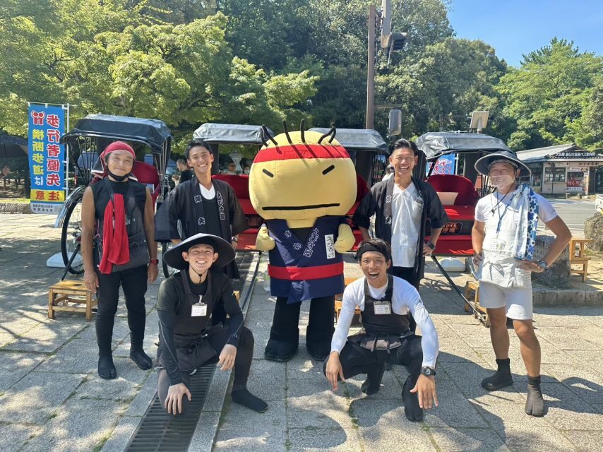 Nara: Cultural Heritage Tour by Rickshaw - 70 minutes option: Mt. Wakakusa grass slopes and gentle Nara deer