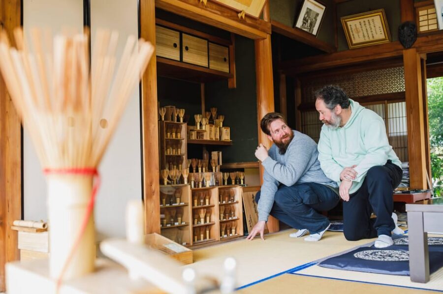 Nara Takayama Tea Whisk Craft and Tea Culture Experience - Showing up at Tanimura Tango: what the welcome feels like