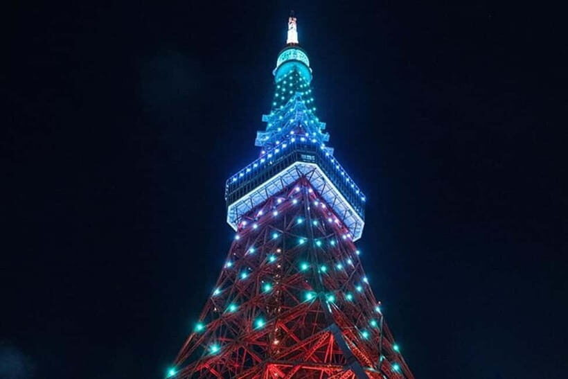 Night E-Scooter Ride to Tokyo Tower - No License Needed - Photos during the ride: you get a shortcut to better shots