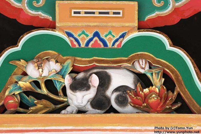 Nikko World Heritage 1 Day Tour - Toshogu Shrine: gold leaf, Three Wise Monkeys, and Tokugawa Ieyasu