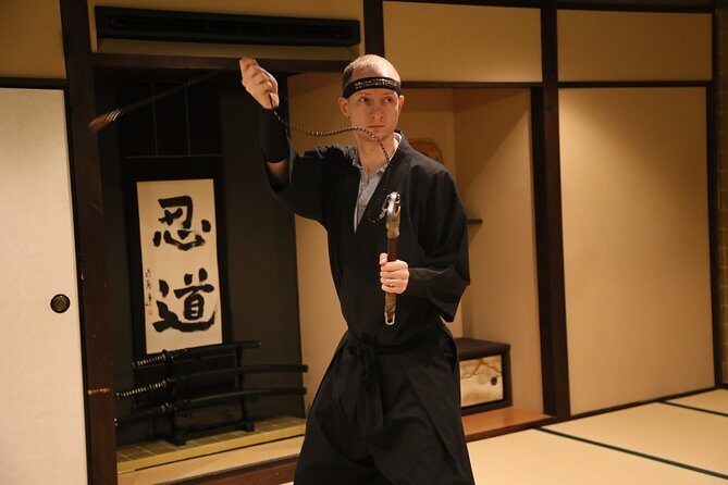 Ninja 2-hour Hands-on Lesson by Japanese master in Kyoto -Medium - Ninja Breathing and Walking: How They Teach Control
