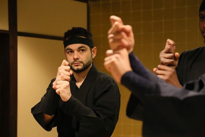 Ninja 2-hour Hands-on Lesson by Japanese master in Kyoto -Medium - Sword, Shuriken, and Throws: What the Drills Teach