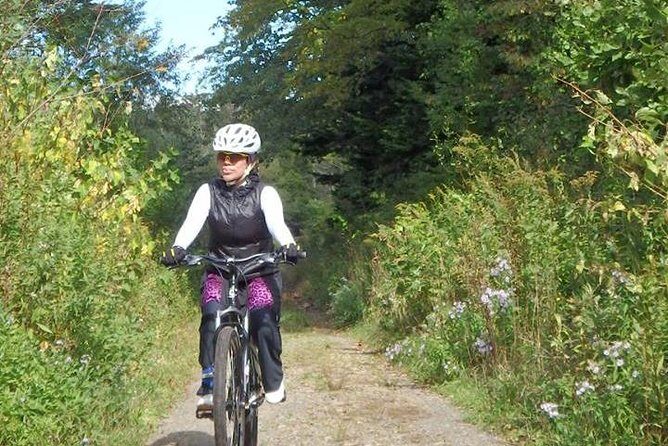Nopporo Forest Mountain Bike Tour from Sapporo, presenting a retro Cycle cap - Weather, trail changes, and planning your rest of the day