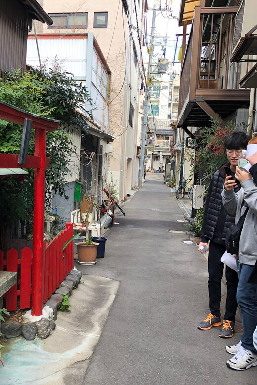 Nostalgic Osaka, walk in totally different from Dotonbori - Osaka Castle Moat Ruins Hidden in the Alley