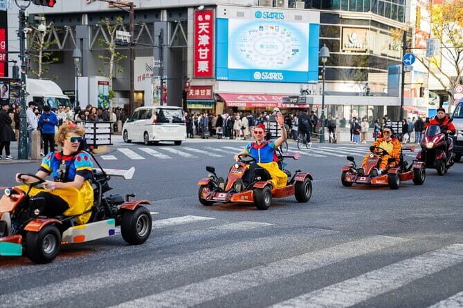 Official Japan Go-Kart Through Shibuya / Shinjuku (IDP Required) - Shinjuku skyline views and Kabukichō nightlife texture
