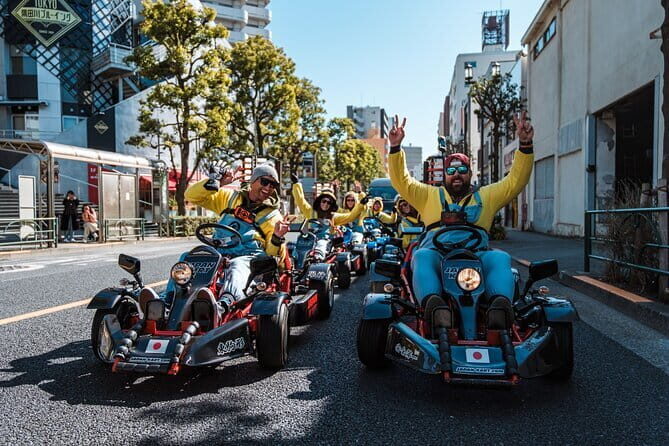 Official Japan Go-Kart Tokyo Skytree/Akihabara (IDP Required) - Stop-by-stop: Kaminarimon, Ameyoko, Ueno Park, Akihabara, Kappabashi, Skytree