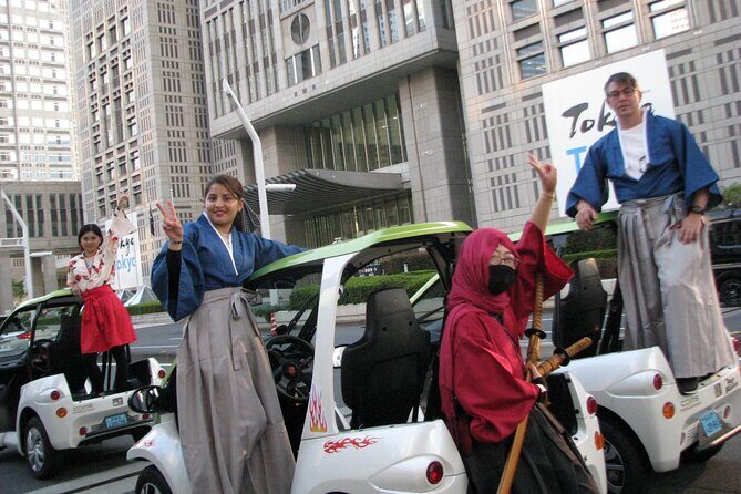 Official Tokyo Shibuya : KIMONO Dressed EV-Go Kart Activity Tour - Route rundown: Shinjuku to Asakusa in one guided loop