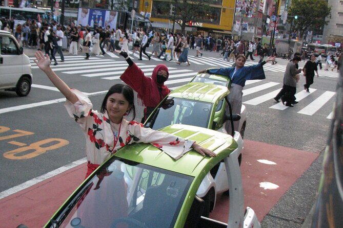 Official Tokyo Shibuya : KIMONO Dressed EV-Go Kart Activity Tour - Guide leadership: how safety and confidence are handled