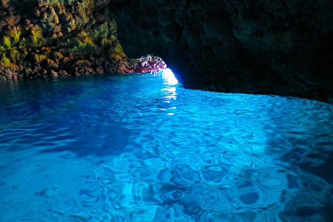[Okinawa Blue Cave] Snorkeling with Private Guide+ Free Photos - Weather and sea conditions: what to do if Blue Cave entry is blocked