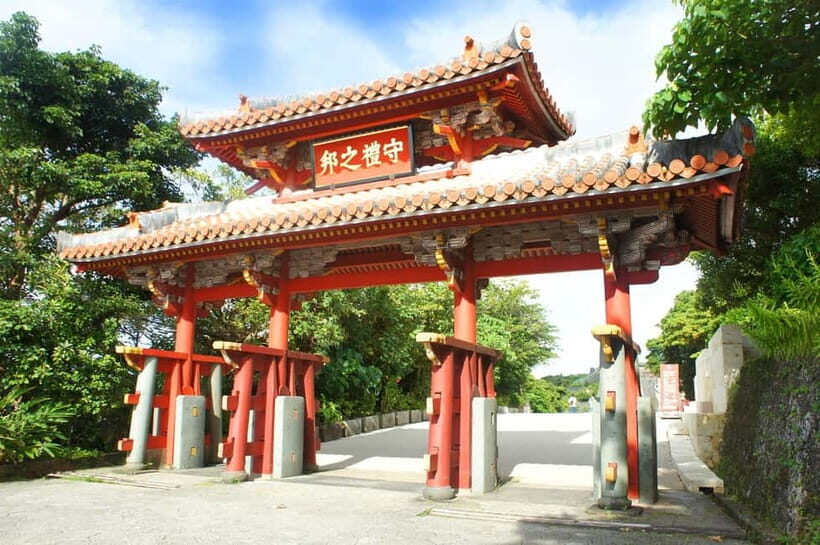 Okinawa: Double-Decker Open Top Bus Tour for Shuri Castle - Meeting at Prefectural Citizens Park: find the red bus and get ready