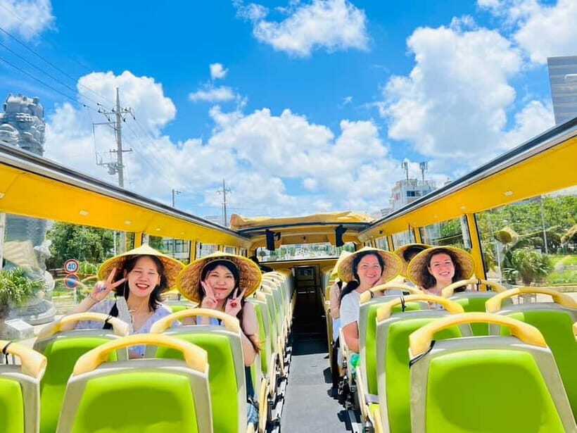 Okinawa: Double-Decker Open Top Bus Tour for Shuri Castle - Smart Audio guidance: QR scan, GPS, and your own earphones