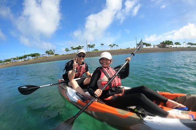 Okinawa East Coast 3-hour Marine Experience: Kayak or SUP - Stop 1-2: Paddling practice before the main run