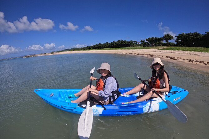 Okinawa East Coast 3-hour Marine Experience: Kayak or SUP - Stop 3: Beach break on Hamahiga Island (photos, rest, and views)