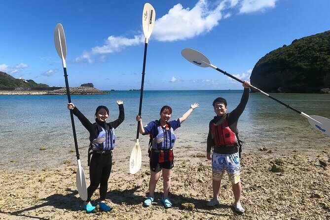 Okinawa East Coast 3-hour Marine Experience: Kayak or SUP - Kayak or SUP: picking the option that matches your energy