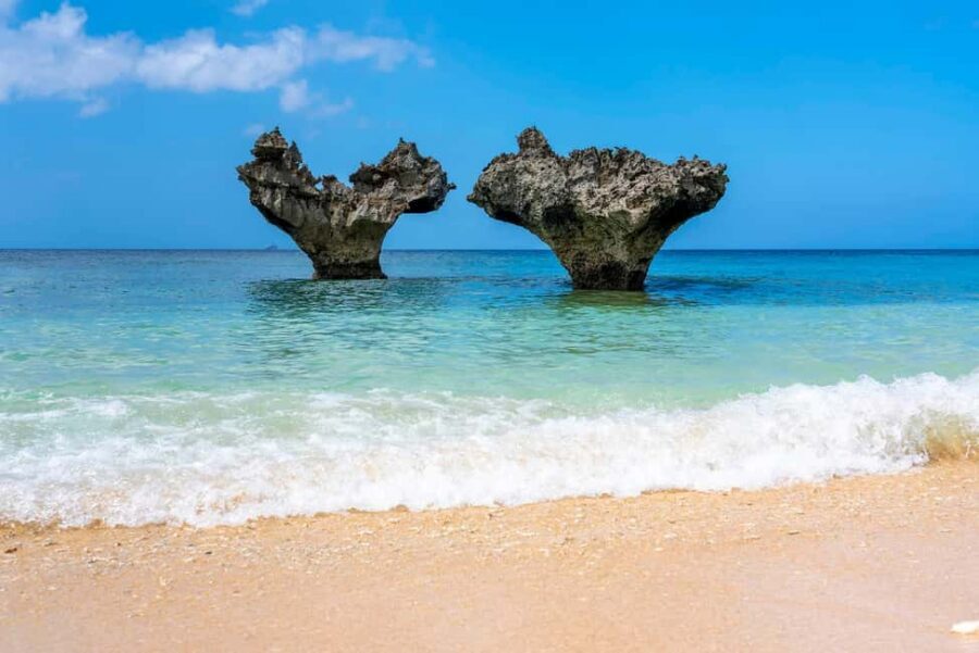 Okinawa Full Tour: Castle, Manza, Kouri, Aquarium & American - Key points at a glance