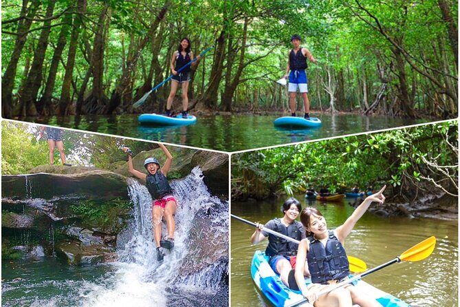 Okinawa Iriomote Mangrove SUP or Canoe and Splash Canyoning Tour - Key highlights you’ll feel on the day