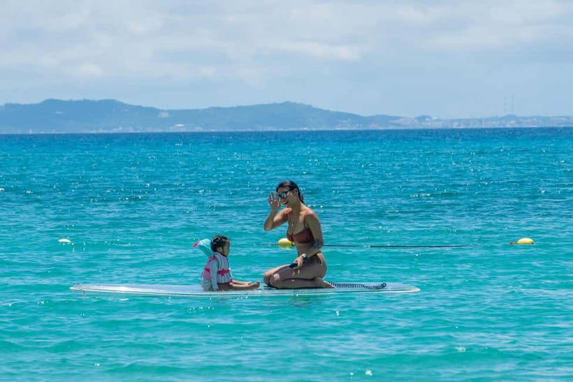 Okinawa Island Fun: Tsuken Marine Activities - First Views From the Terrace: Sea of Jewels Energy