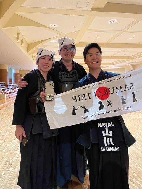 Okinawa: Kendo Martial Arts Lesson - Sparring time: what the end of class feels like