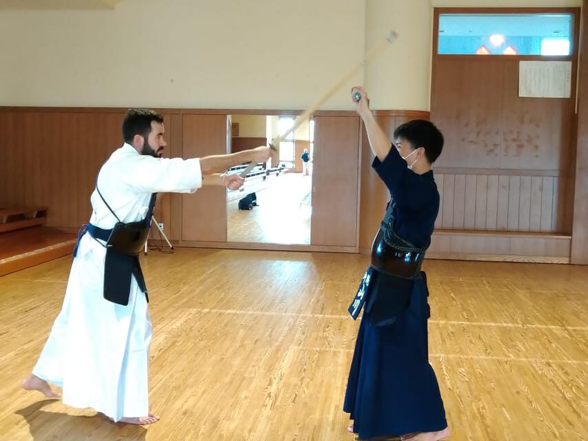 Okinawa: Kendo Martial Arts Lesson - Lunch after kendo: what to do with the break