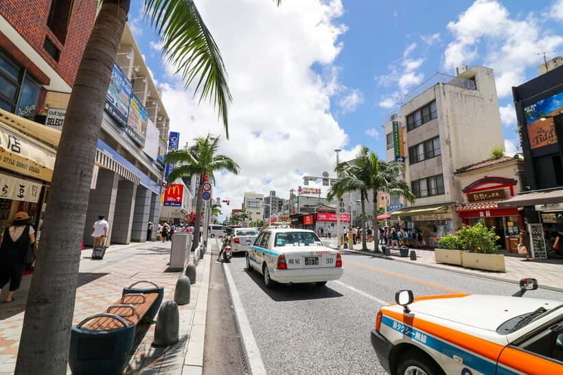 Okinawa Private Tour: Shrines, Markets & Vibrant Streets - HARBOR NAHA exterior stop: port city context without the long haul