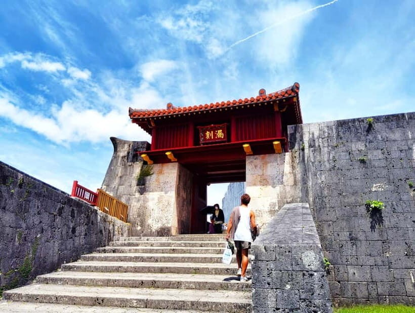 Okinawa: Shurijo Castle & Tamaudun Guided Tour - UNESCO Site - Optional sunrise Opening Gate Ceremony vs starting from Naha Airport