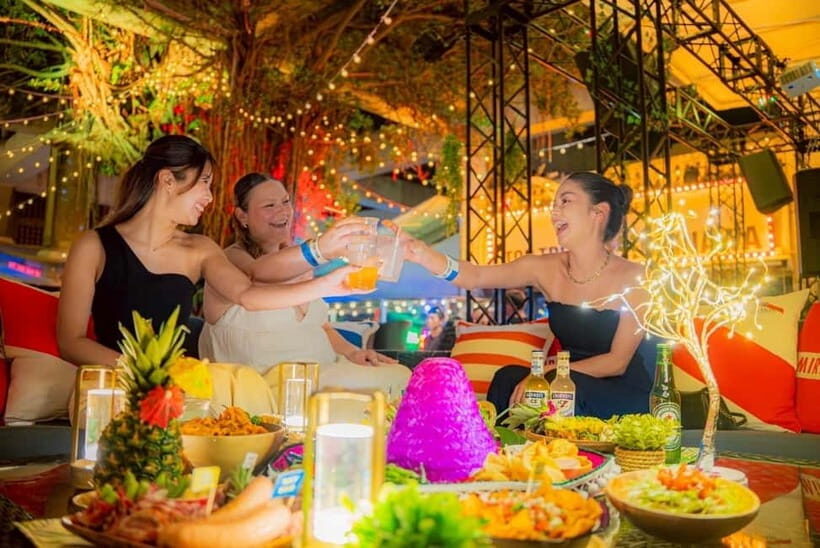 Okinawa:Sky BAR TOPTREE Nightclub Entry Ticket+Drink & VIP - First Look: What TOP TREE OKINAWA Feels Like at Night