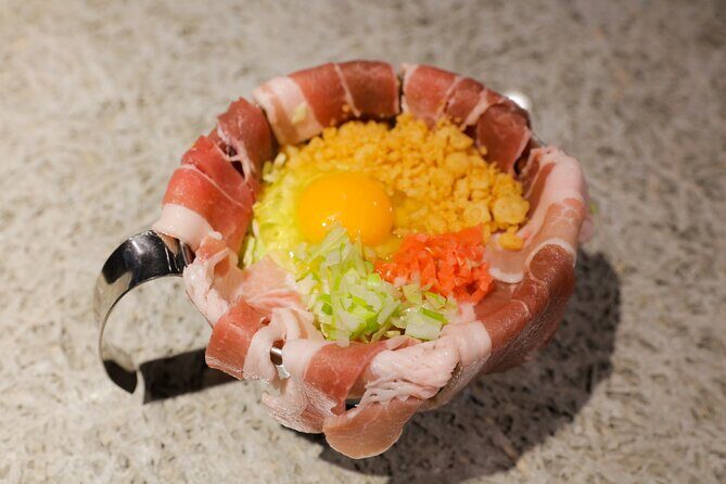 Okonomiyaki making experience~Japanese popular food - What you cook in this 1-hour okonomiyaki class
