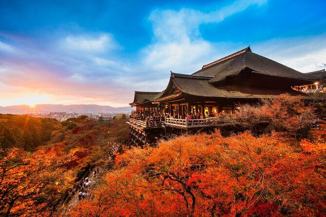 One-Day Tour of Kyoto's Highlights from Osaka/Kyoto - Kiyomizu-dera: the nail-free stage and those huge views