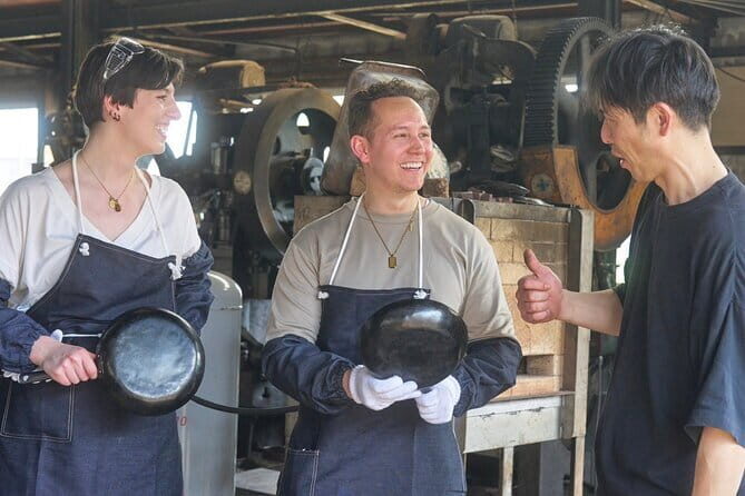 One-of-a-kind frying pan crafting tour - Crafting a Frying Pan in Tsubame-Sanjo: What You’re Really Doing