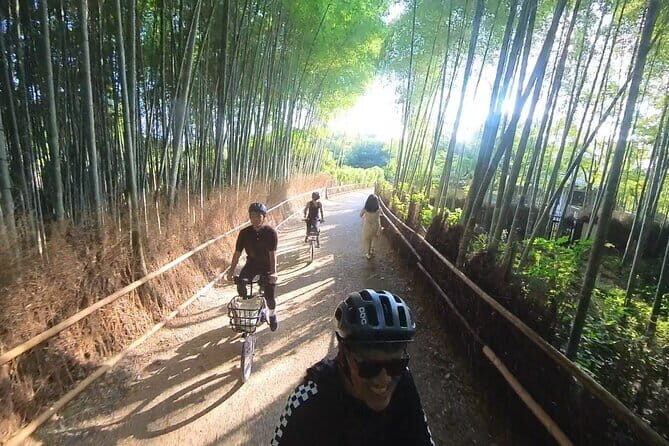 ONLY YOU in the Bamboo Forest! 4 hours E-bike tour with a local - Bamboo Forest Street: the early-morning version of quiet