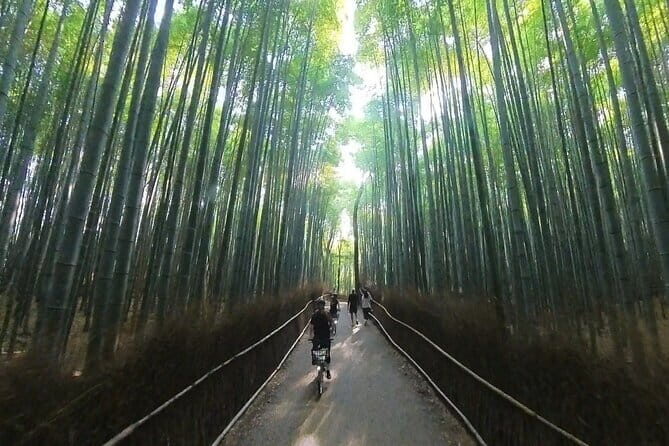 ONLY YOU in the Bamboo Forest! 4 hours E-bike tour with a local - Getting your e-bike sorted at Arashiyama Station