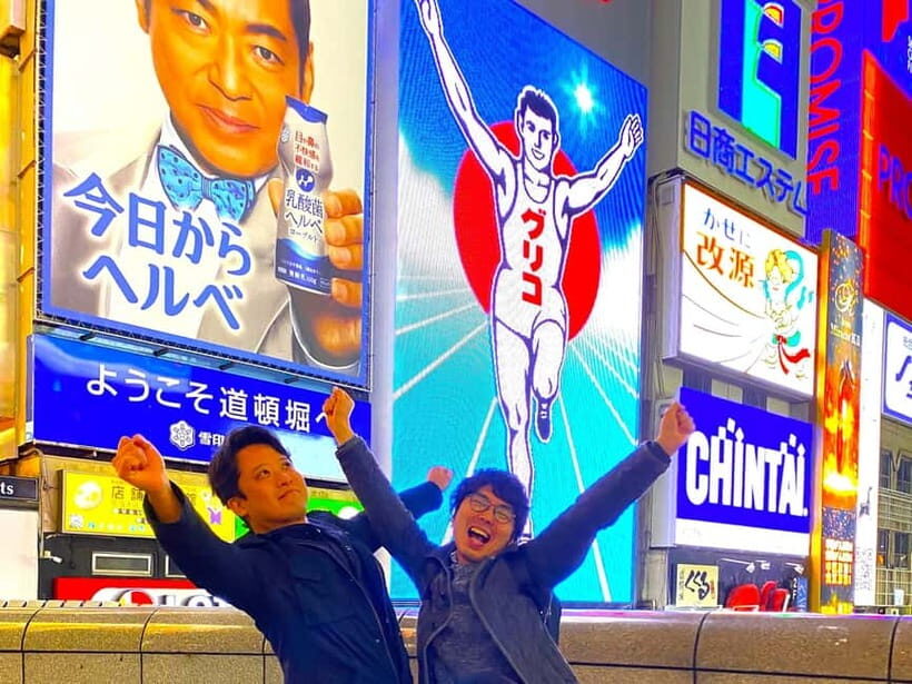 Osaka: 2-Hour Local Street Food Tour – Dotonbori & Namba - Second Dotonbori snack round + a final photo moment