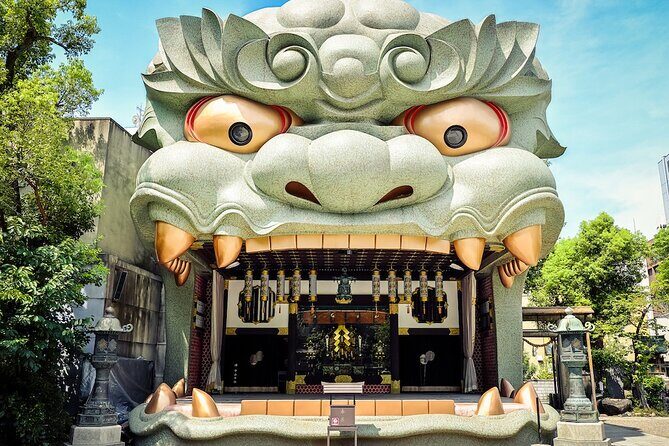 Osaka and Nara Day Tour with Private Transportation - Dotonbori and Namba Yasaka Shrine: Neon Finale With Street-Food Energy