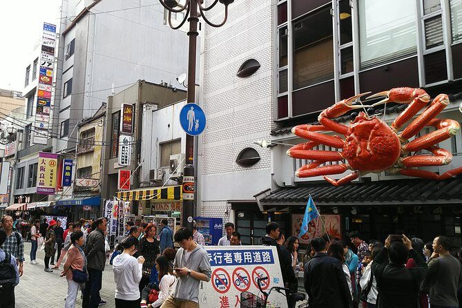 Osaka Castle & Dotonbori Lively One-Day Walking Tour - Small-group Osaka start: pickup, transport, and an easy 9:00 am flow