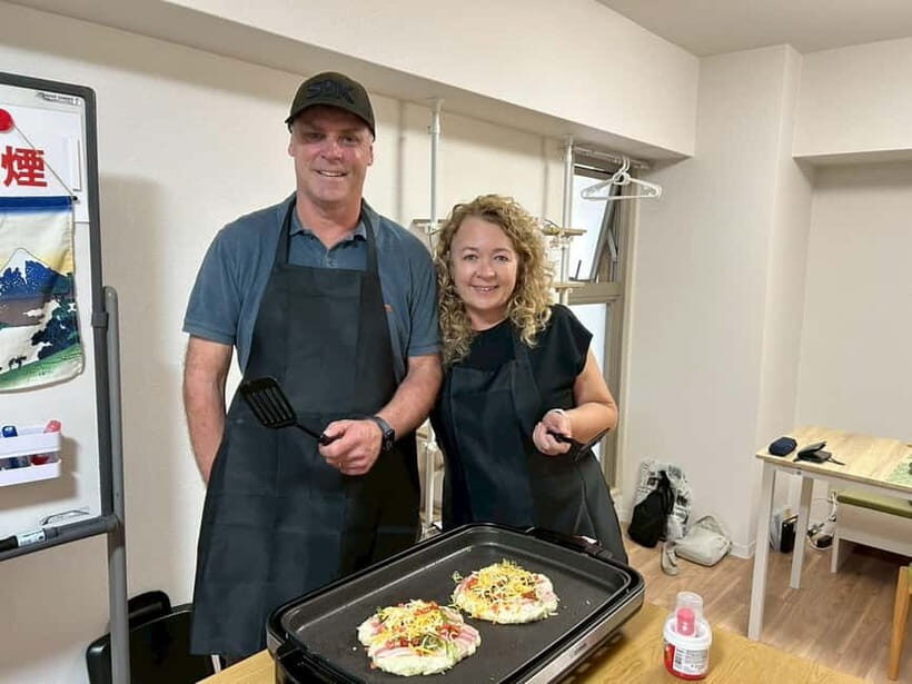 Osaka : Cooking Class Okonomiyaki & Takoyaki course in Nanba - Who should book this Nanba class