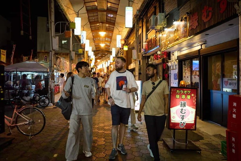 Osaka: Dark Side of Osaka Night Walking Tour - Jyanjyan Yokocho near Tsūtenkaku: old-school alley energy