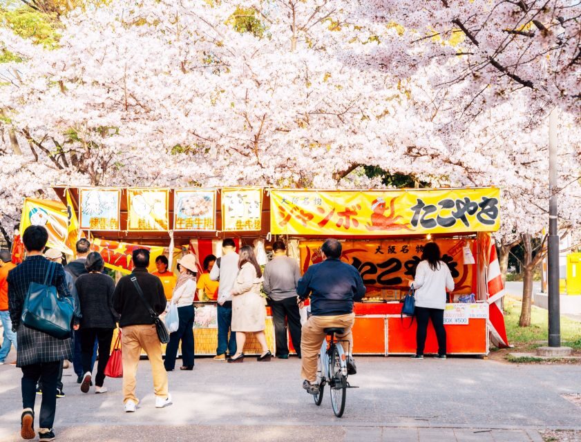 Osaka: Daytime Hanami (Cherry Blossom) and Food Tour - Karahori: the old-Osaka streets that make blossoms feel real