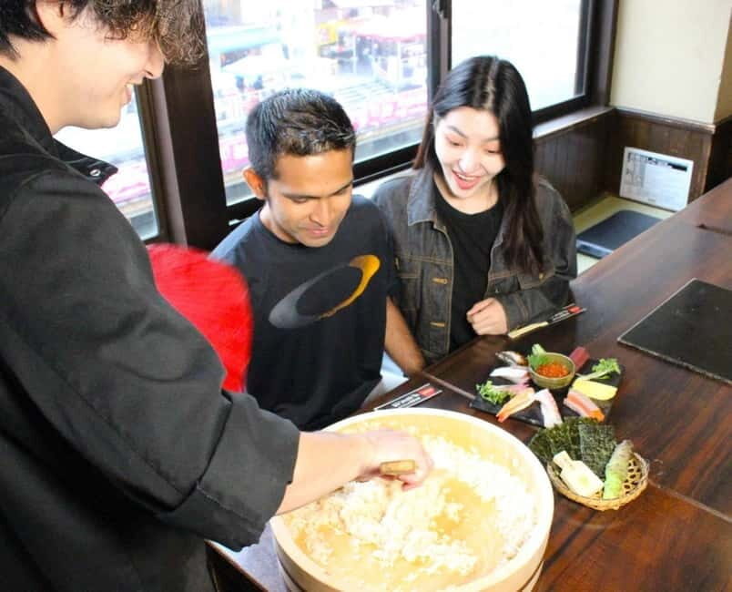 Osaka Dotonbori: Hand Roll Sushi Experience - Timing in your Osaka day: pick your slot and plan around it