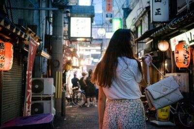 Osaka Dotonbori Night Photoshoot Private | Pro Photographer - Meeting Under the Glico Running Man Sign at Ebisu Bridge