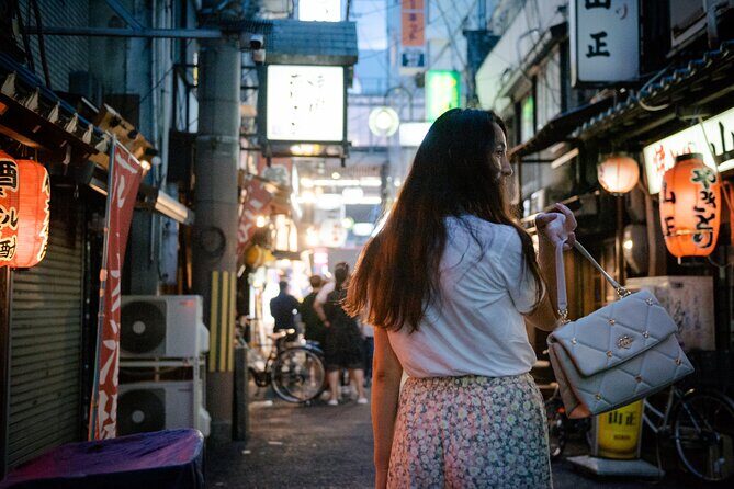 Osaka Dotonbori Night Photoshoot Private | Pro Photographer - Meeting Under the Glico Running Man Sign at Ebisu Bridge