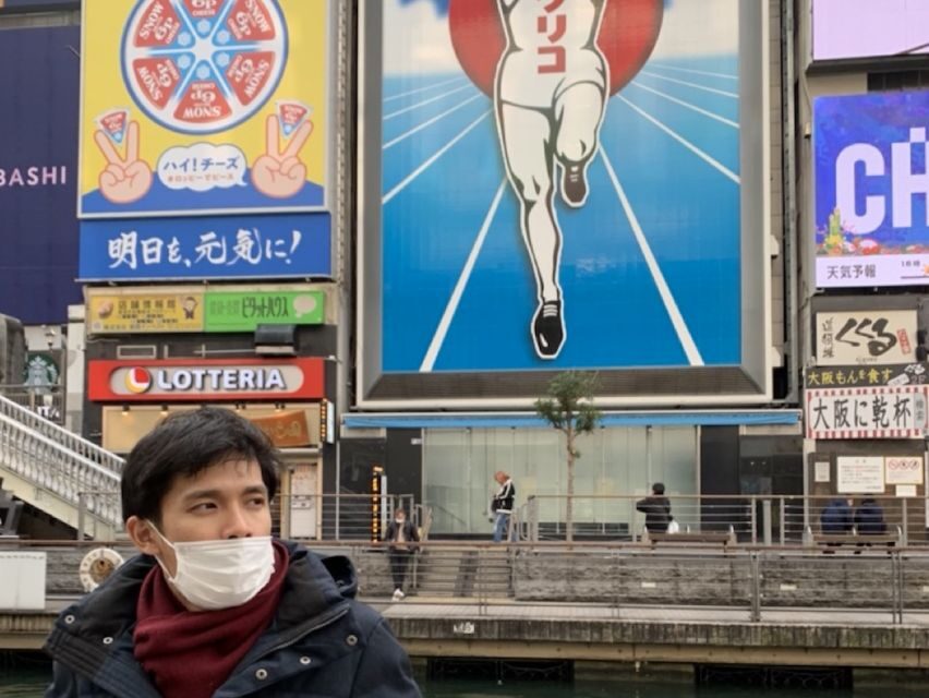 Osaka: Full-Day City Tour with a Guide and Public Transport - Getting around by train and on foot: what it means for you