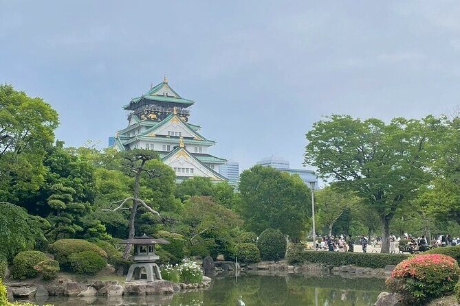 Osaka Full-Day Experience with Castle, Kushikastu and Temple - Walking Tennoji to Shitennoji Temple: A Calm Break After Fried Food
