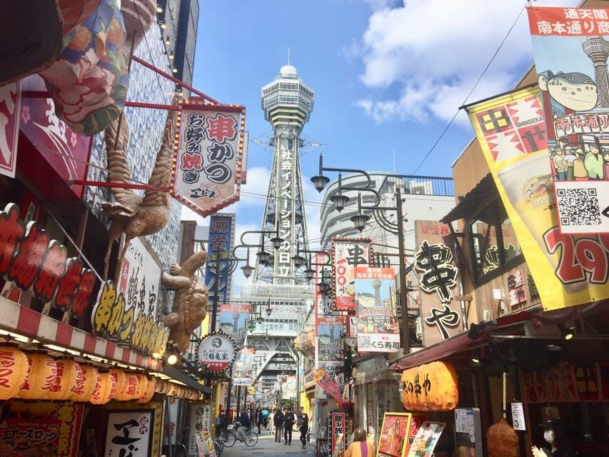 Osaka: Full-Day Private Guided Tour of the Historical City - Shinsekai and Tsutenkaku: retro Osaka in a 1970s mood (time built into the day)